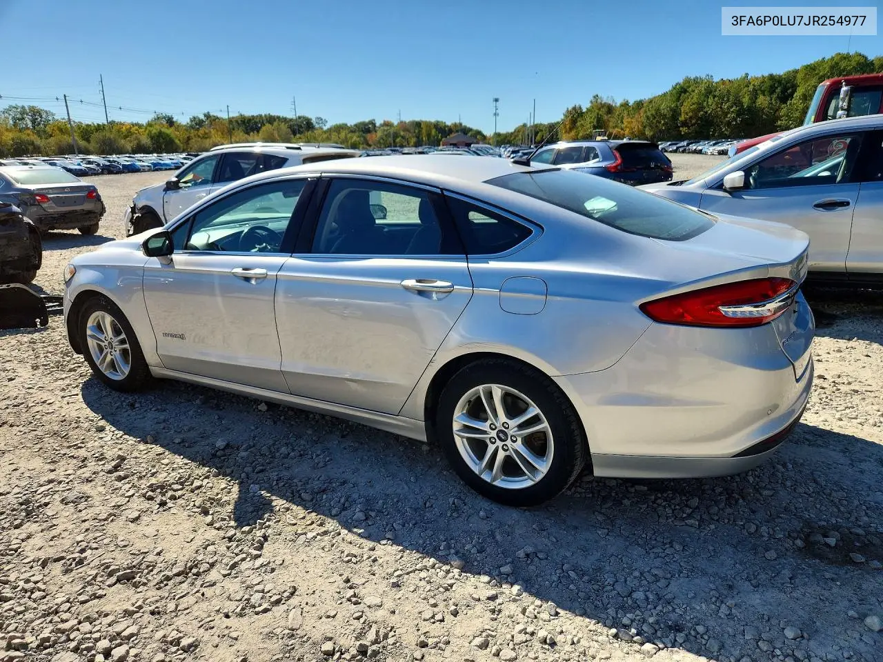 2018 FORD FUSION VIN 3FA6P0LU7JR254977 — фото 2