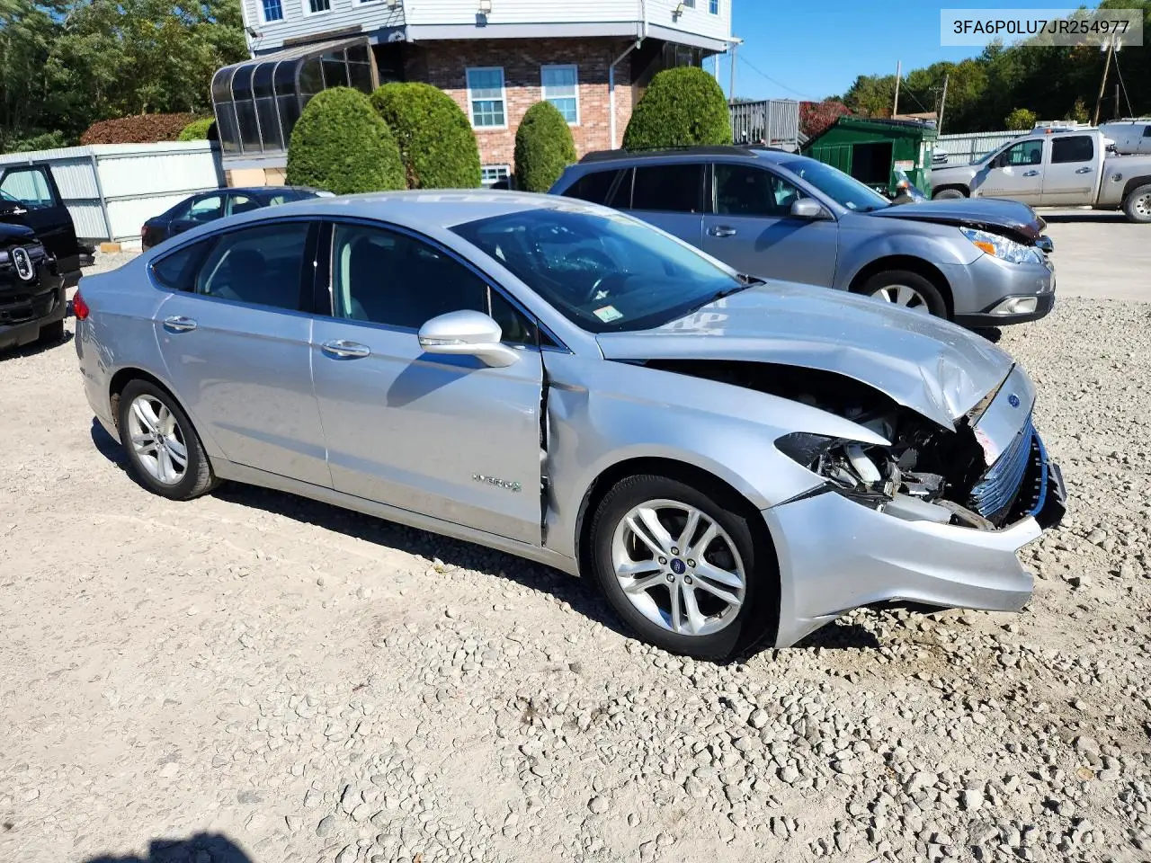 2018 FORD FUSION VIN 3FA6P0LU7JR254977 — фото 4