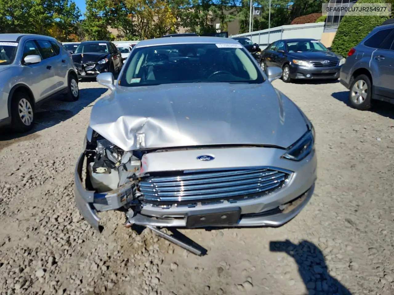 2018 FORD FUSION VIN 3FA6P0LU7JR254977 — фото 5