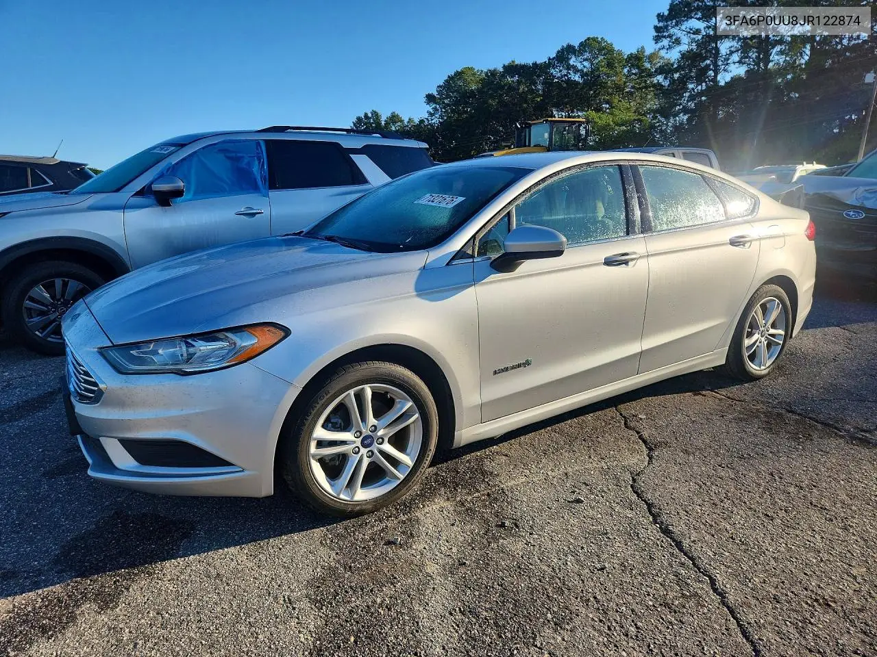 FORD FUSION 2018, VIN 3FA6P0UU8JR122874