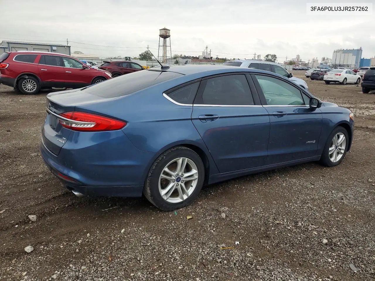 2018 FORD FUSION VIN 3FA6P0LU3JR257262 — фото 3