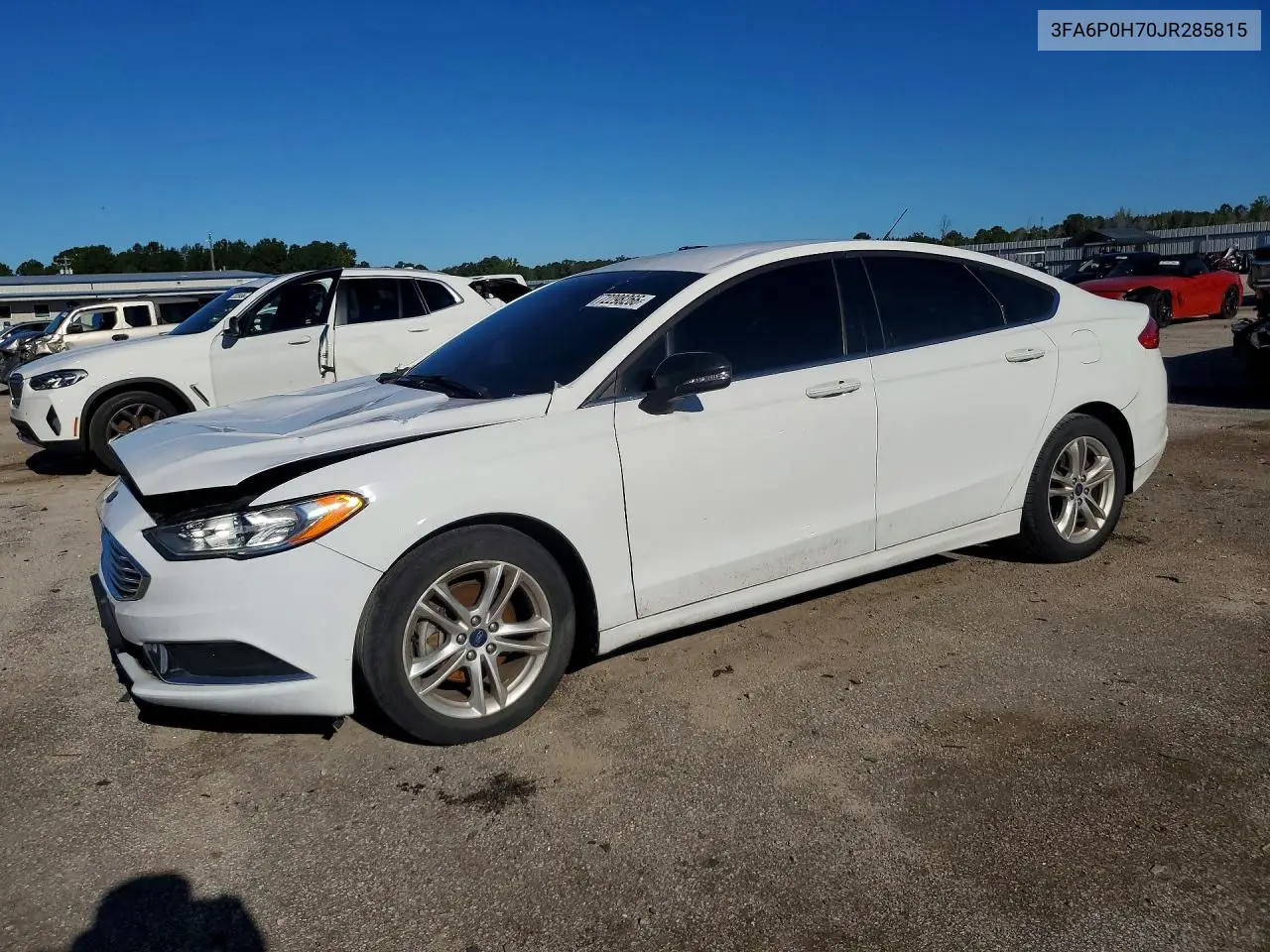 FORD FUSION 2018, VIN 3FA6P0H70JR285815