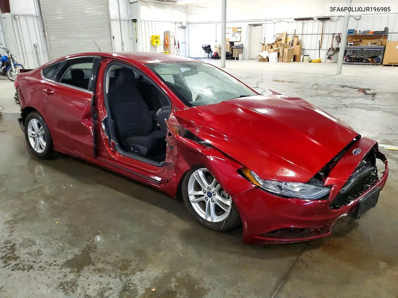 2018 FORD FUSION VIN 3FA6P0LU0JR196985 — фото 4