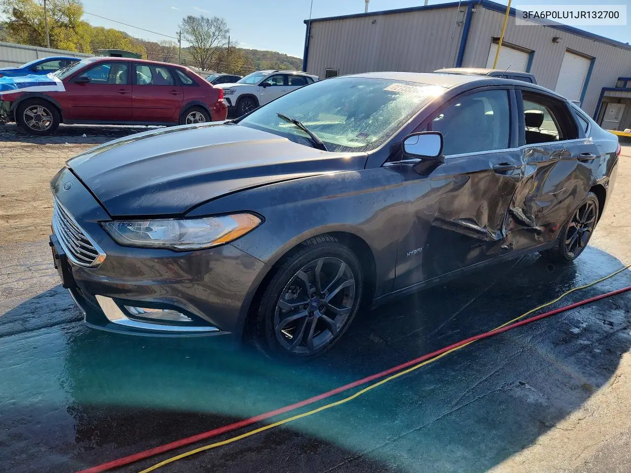 FORD FUSION 2018, VIN 3FA6P0LU1JR132700