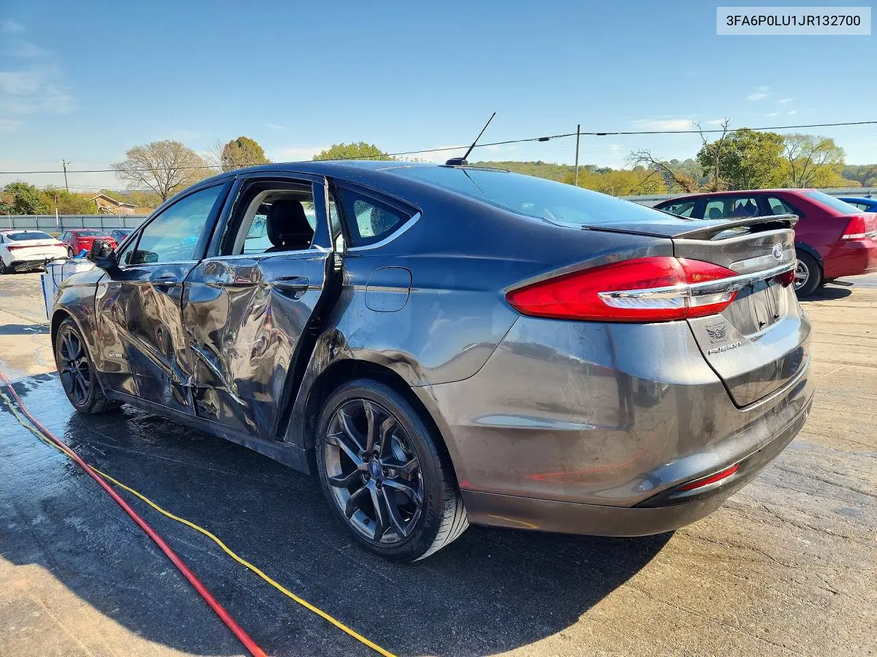 2018 FORD FUSION VIN 3FA6P0LU1JR132700 — фото 2