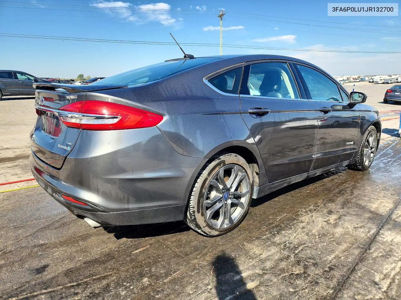 2018 FORD FUSION VIN 3FA6P0LU1JR132700 — фото 3