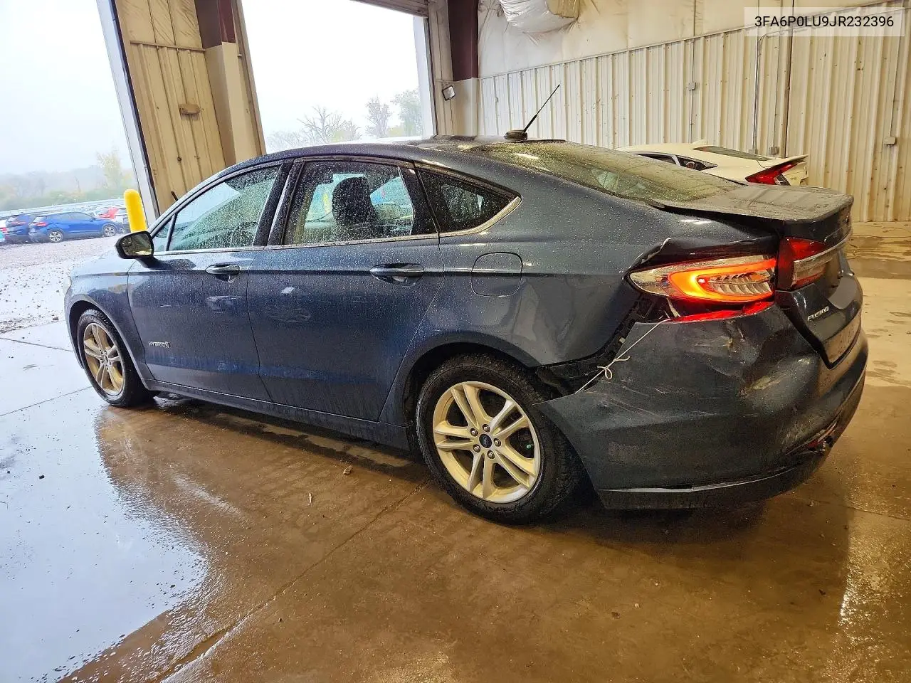 2018 FORD FUSION VIN 3FA6P0LU9JR232396 — фото 2