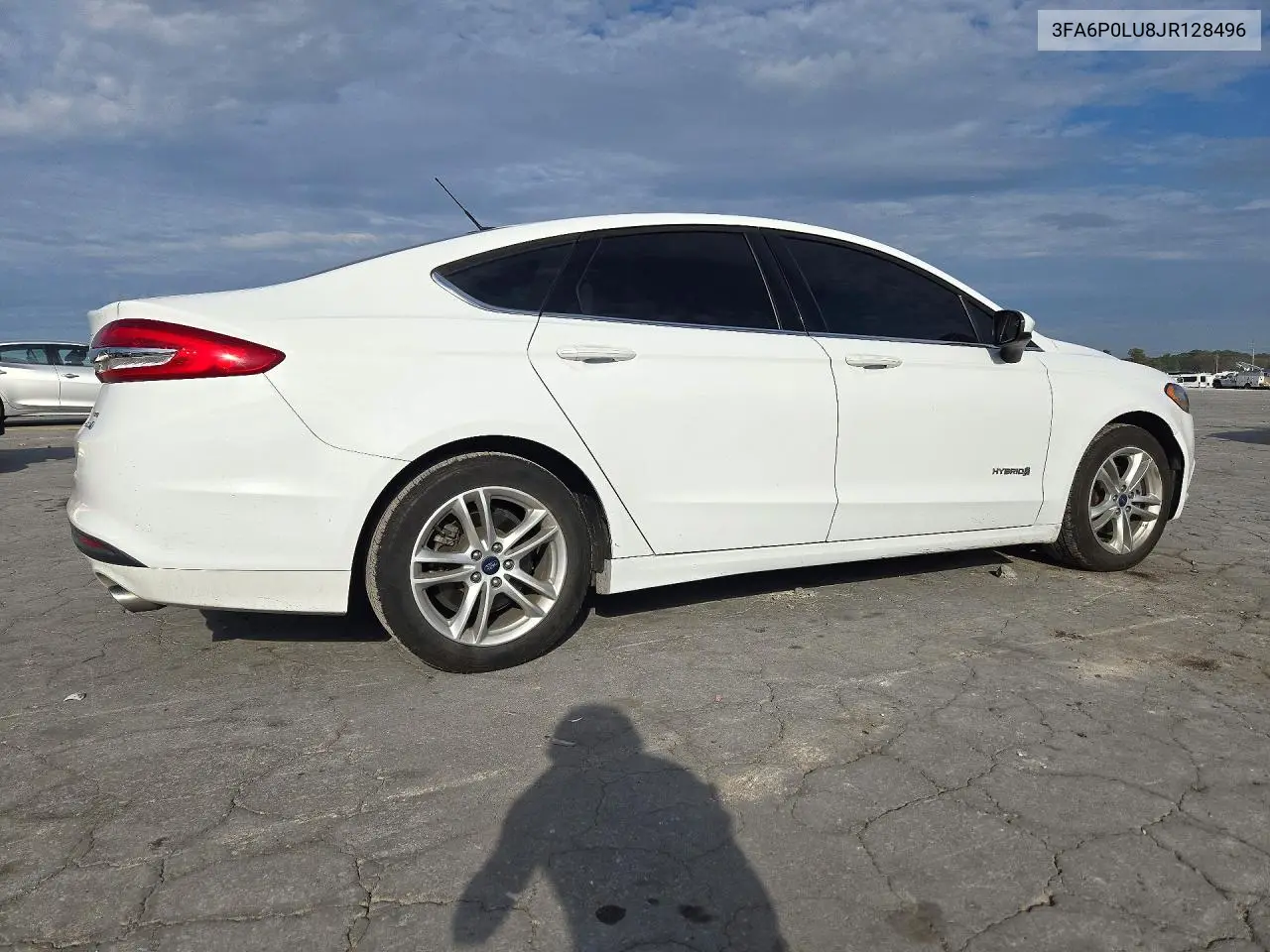 2018 FORD FUSION VIN 3FA6P0LU8JR128496 — фото 3
