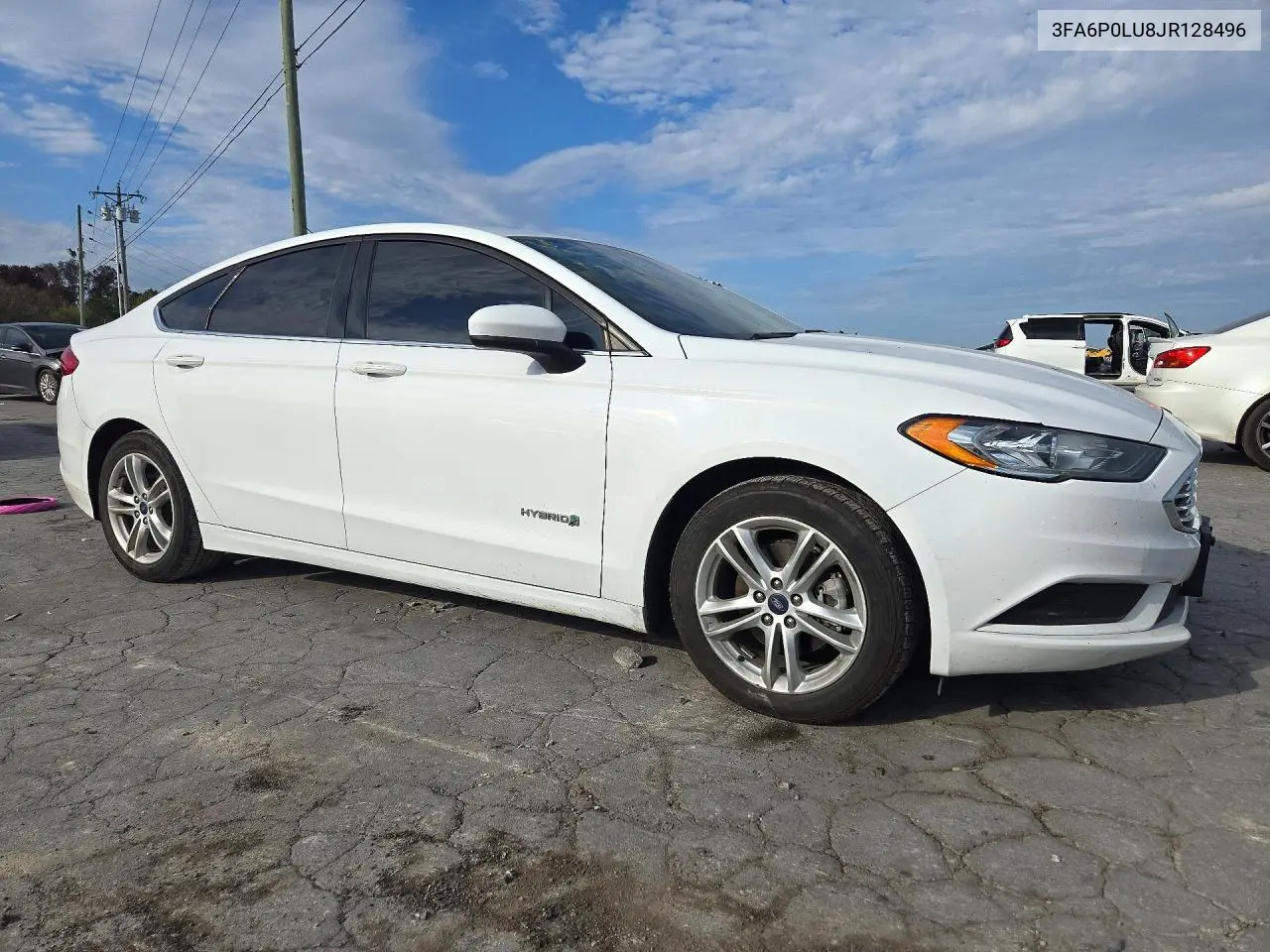 2018 FORD FUSION VIN 3FA6P0LU8JR128496 — фото 4