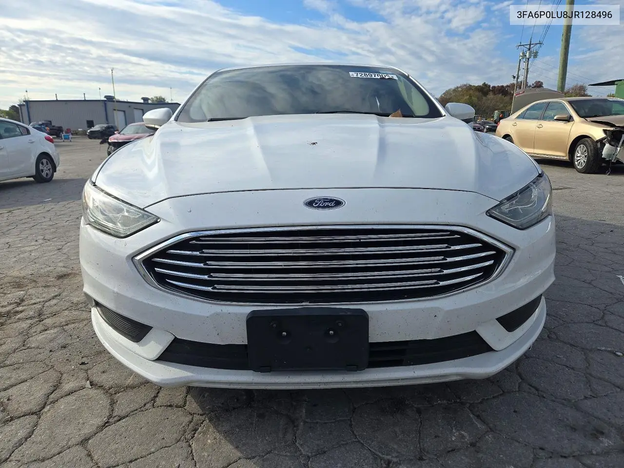 2018 FORD FUSION VIN 3FA6P0LU8JR128496 — фото 5