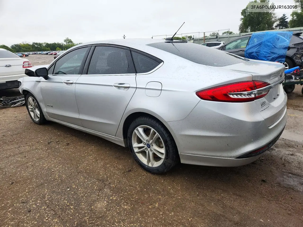 2018 FORD FUSION VIN 3FA6P0LU0JR163095 — фото 2