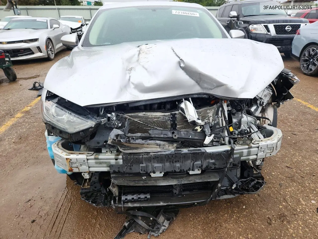 2018 FORD FUSION VIN 3FA6P0LU0JR163095 — фото 5