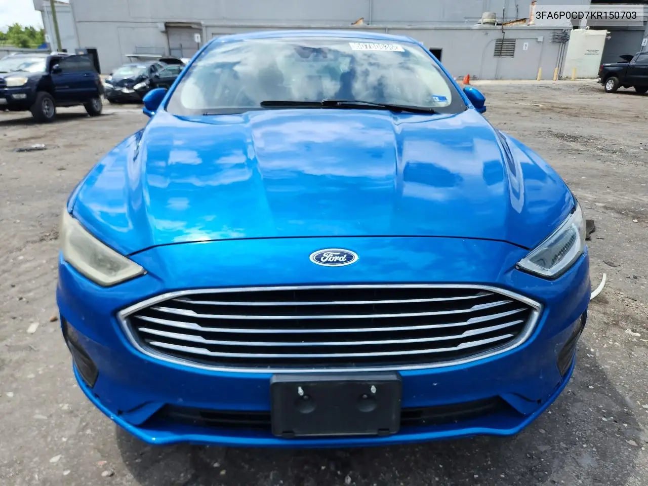 2019 FORD FUSION VIN 3FA6P0CD7KR150703 — фото 5