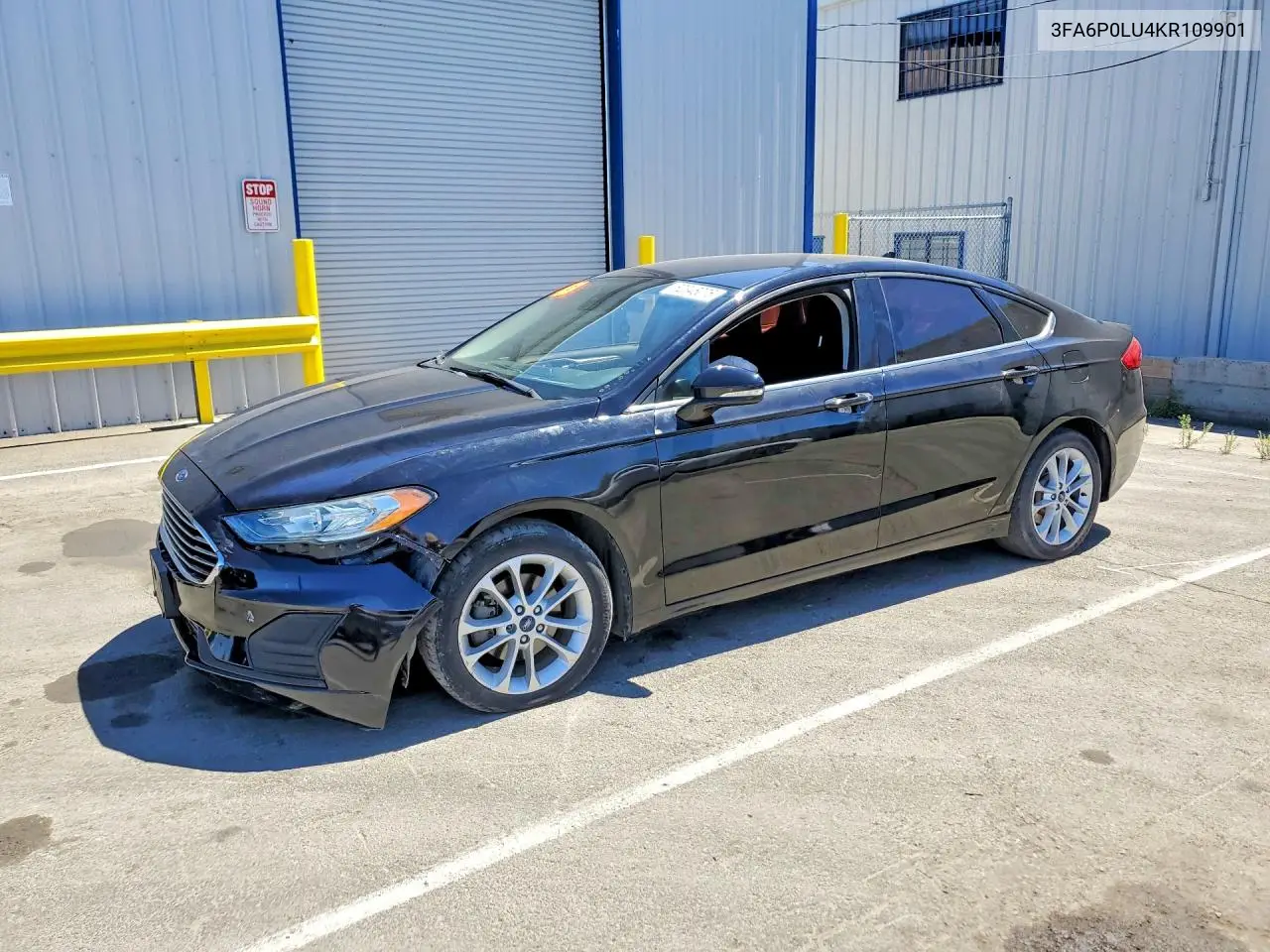 FORD FUSION 2019, VIN 3FA6P0LU4KR109901