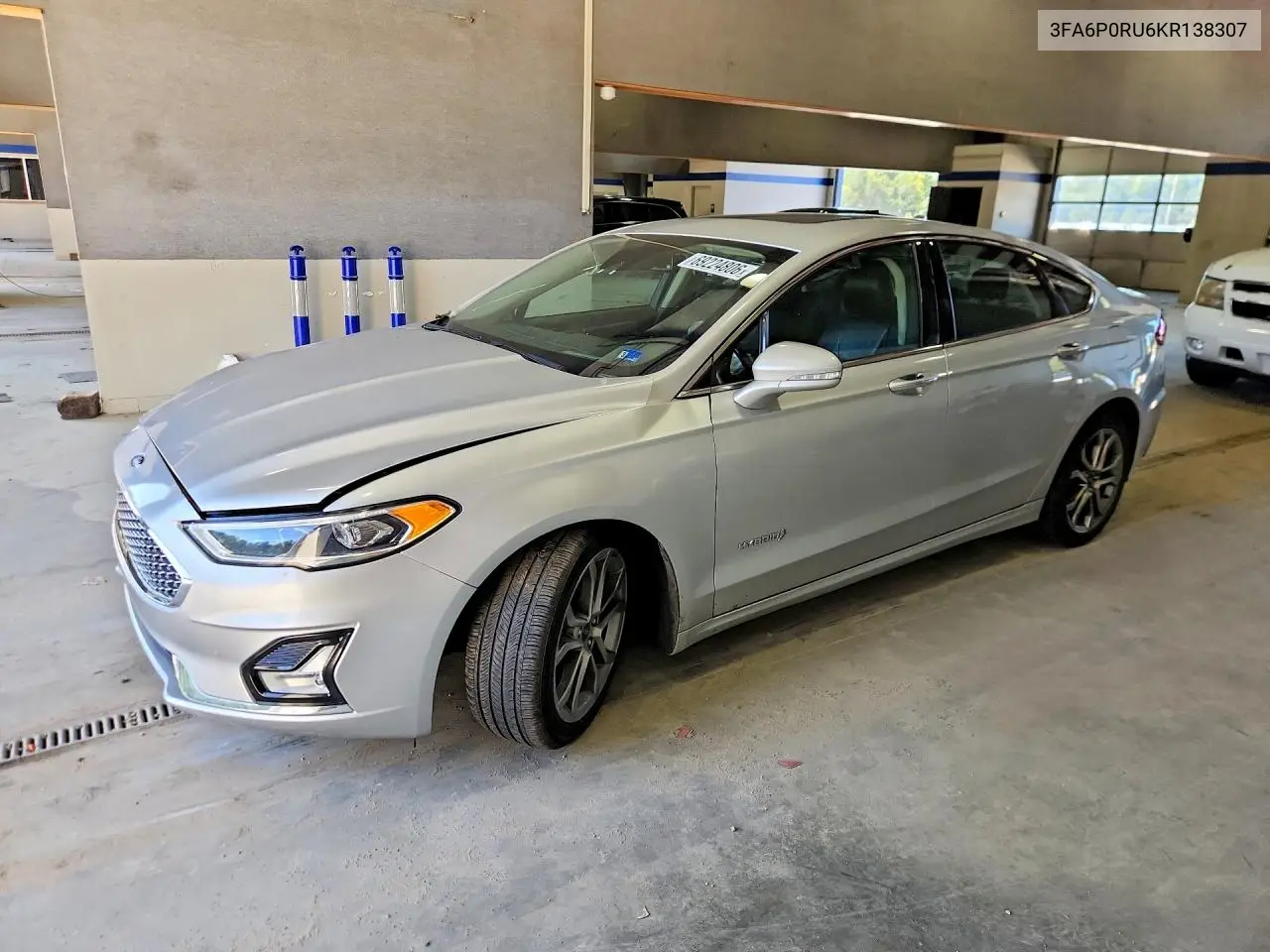 FORD FUSION 2019, VIN 3FA6P0RU6KR138307