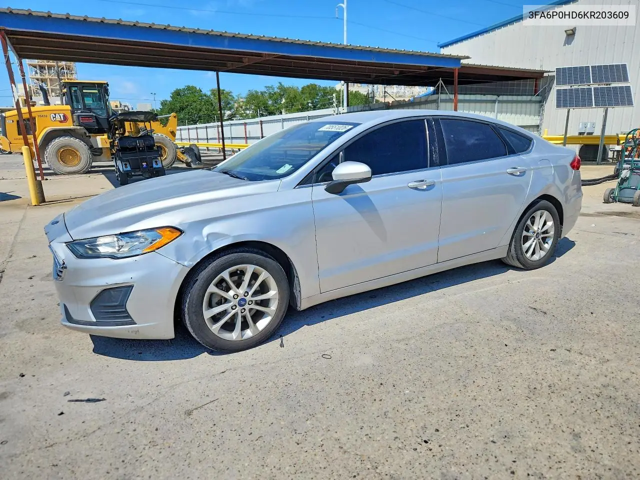 FORD FUSION 2019, VIN 3FA6P0HD6KR203609