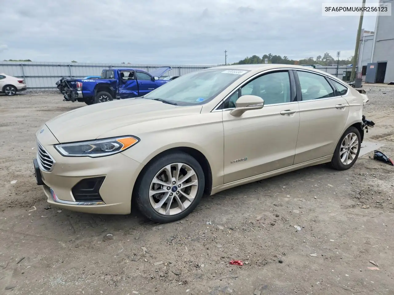 FORD FUSION 2019, VIN 3FA6P0MU6KR256123