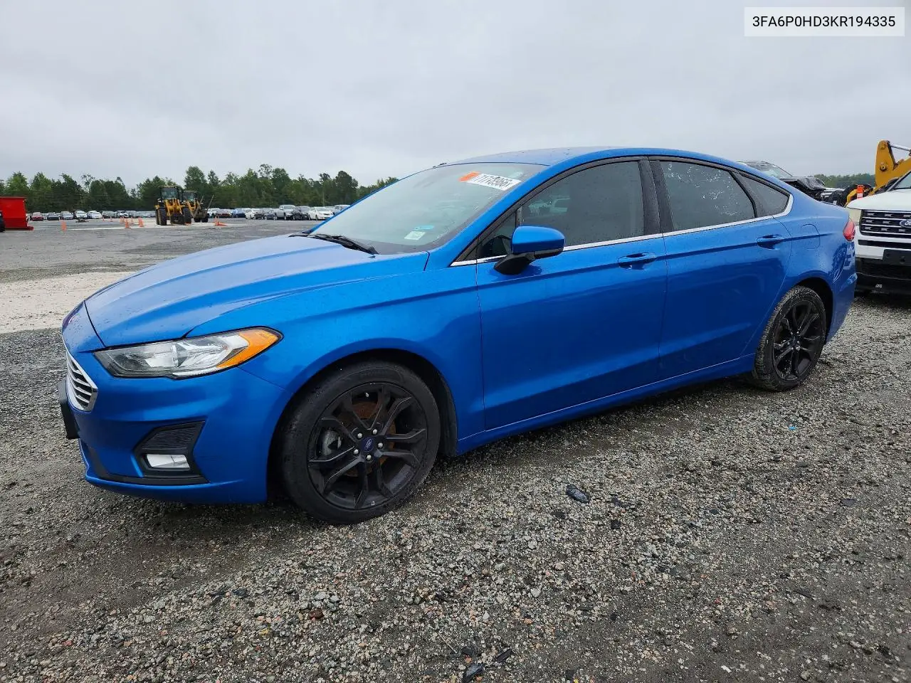 FORD FUSION 2019, VIN 3FA6P0HD3KR194335