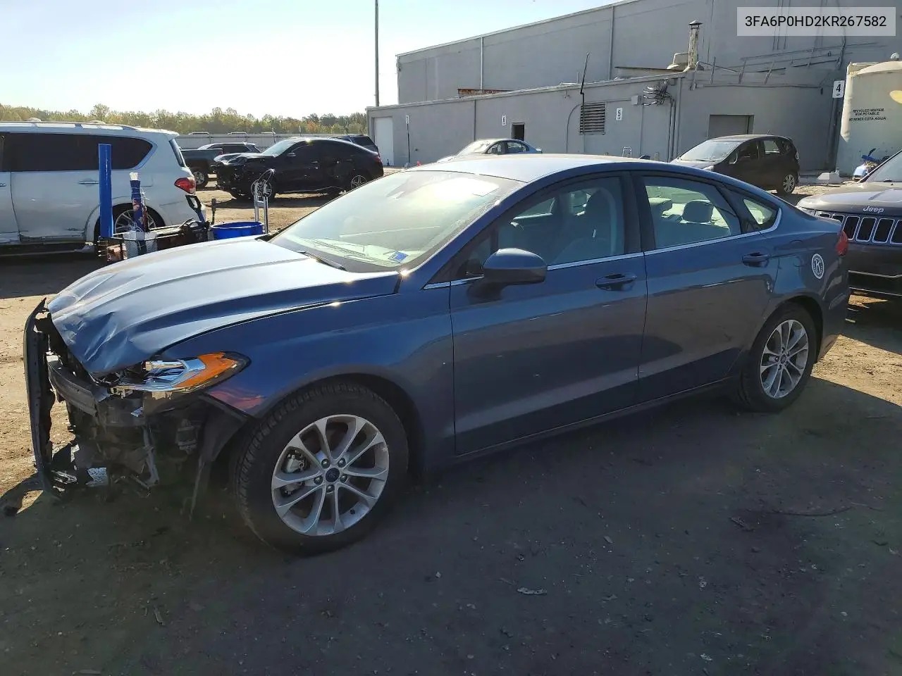 FORD FUSION 2019, VIN 3FA6P0HD2KR267582