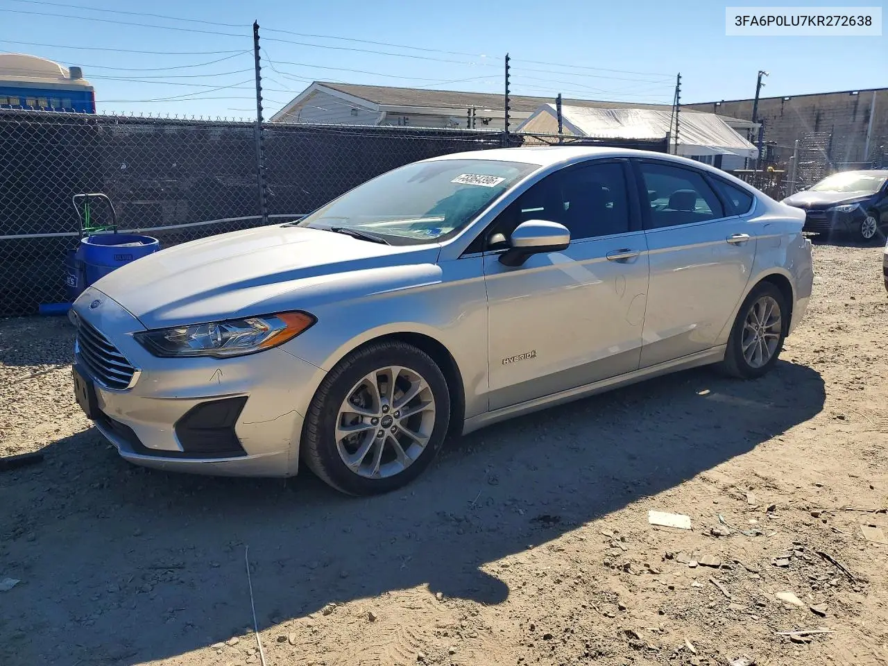 FORD FUSION 2019, VIN 3FA6P0LU7KR272638