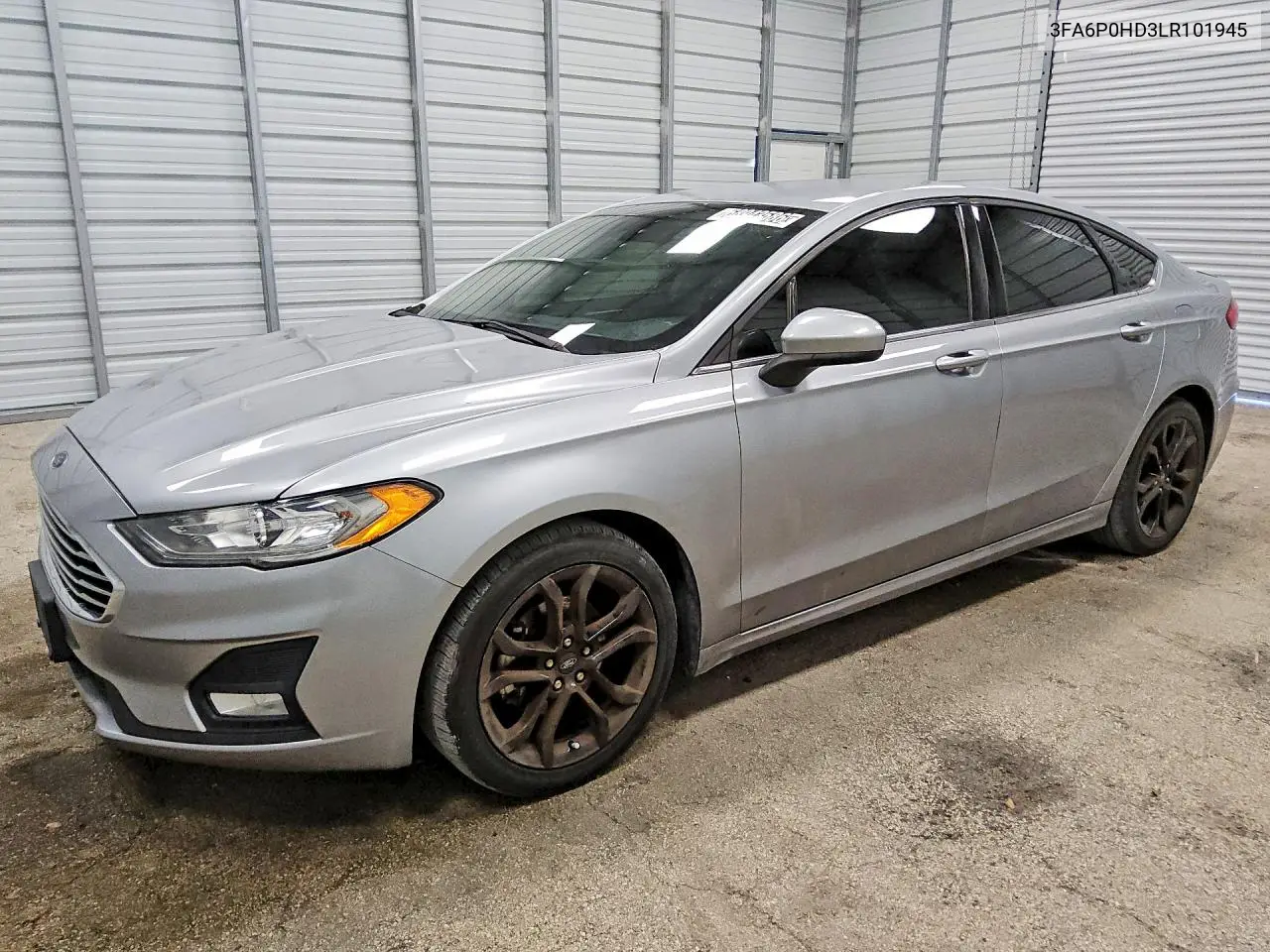 FORD FUSION 2020, VIN 3FA6P0HD3LR101945