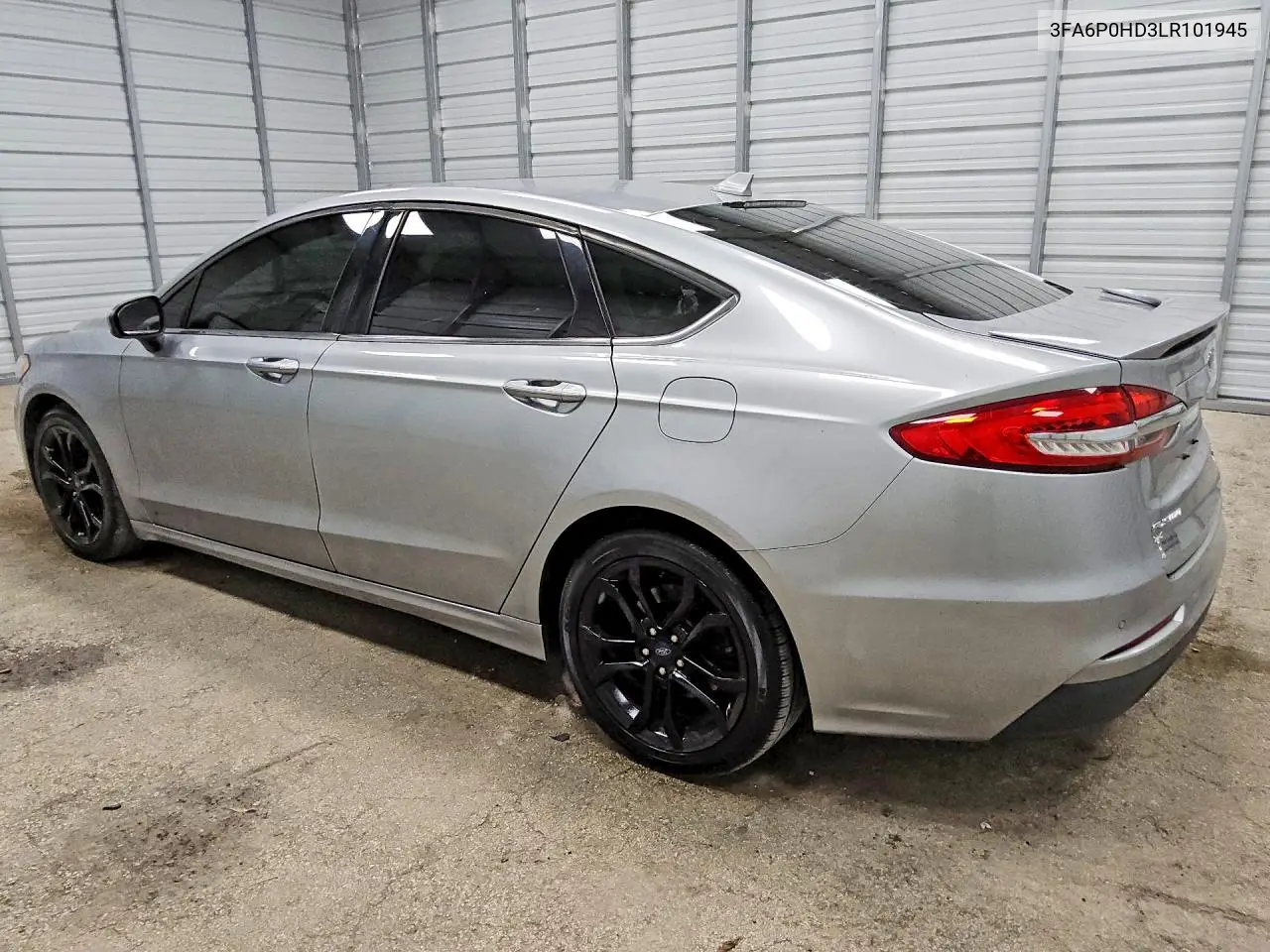 2020 FORD FUSION VIN 3FA6P0HD3LR101945 — фото 2