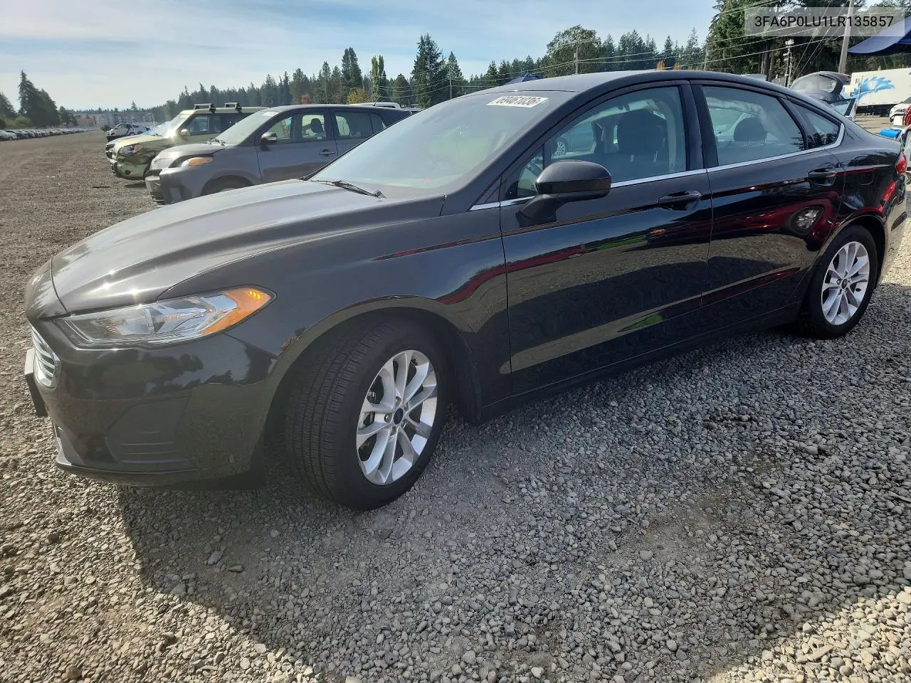 FORD FUSION 2020, VIN 3FA6P0LU1LR135857
