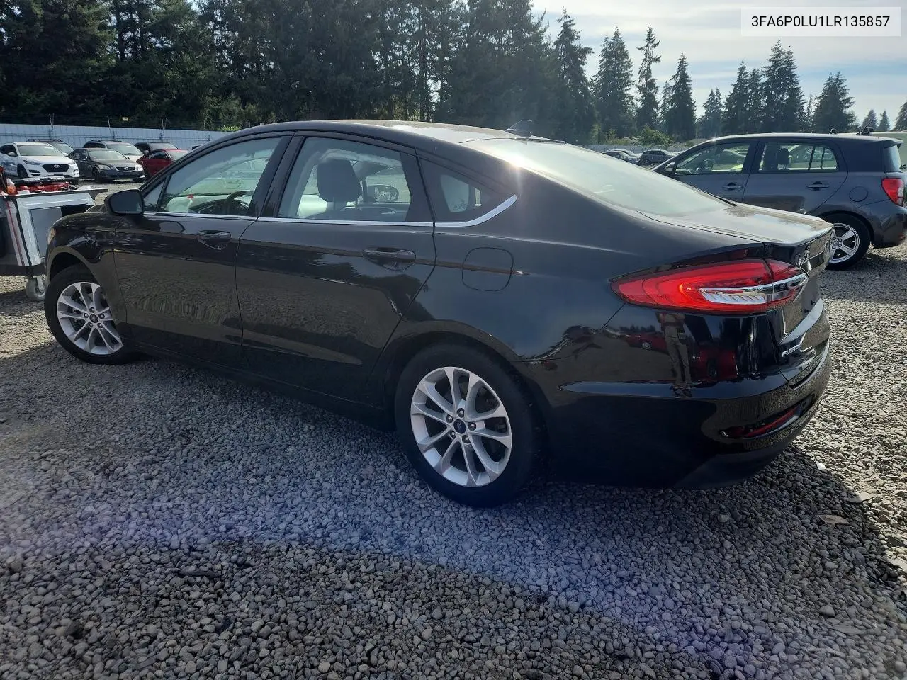 2020 FORD FUSION VIN 3FA6P0LU1LR135857 — фото 2