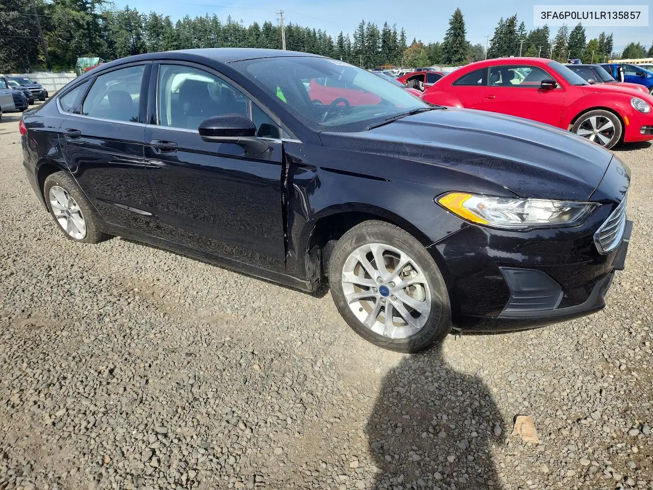 2020 FORD FUSION VIN 3FA6P0LU1LR135857 — фото 4