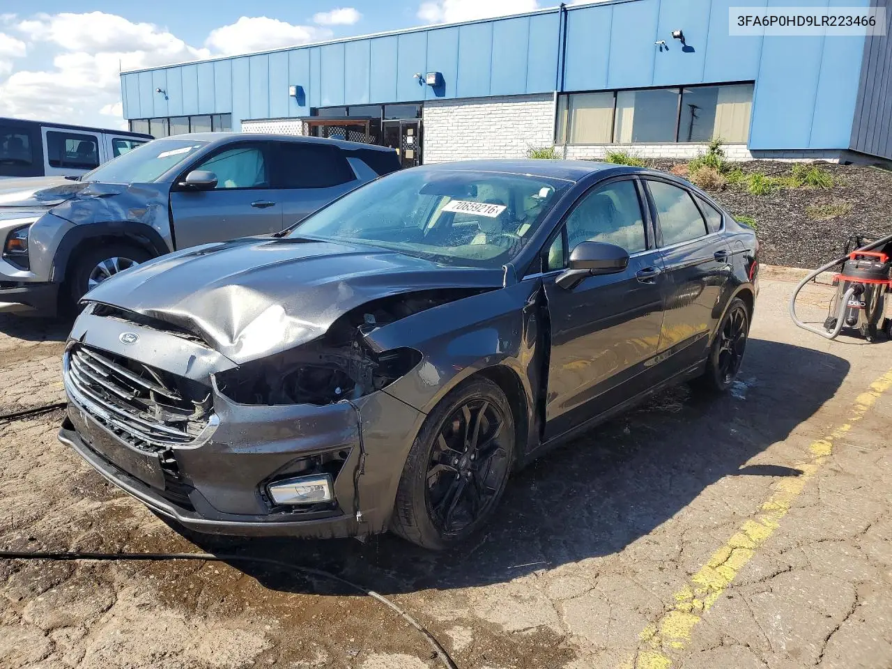 FORD FUSION 2020, VIN 3FA6P0HD9LR223466