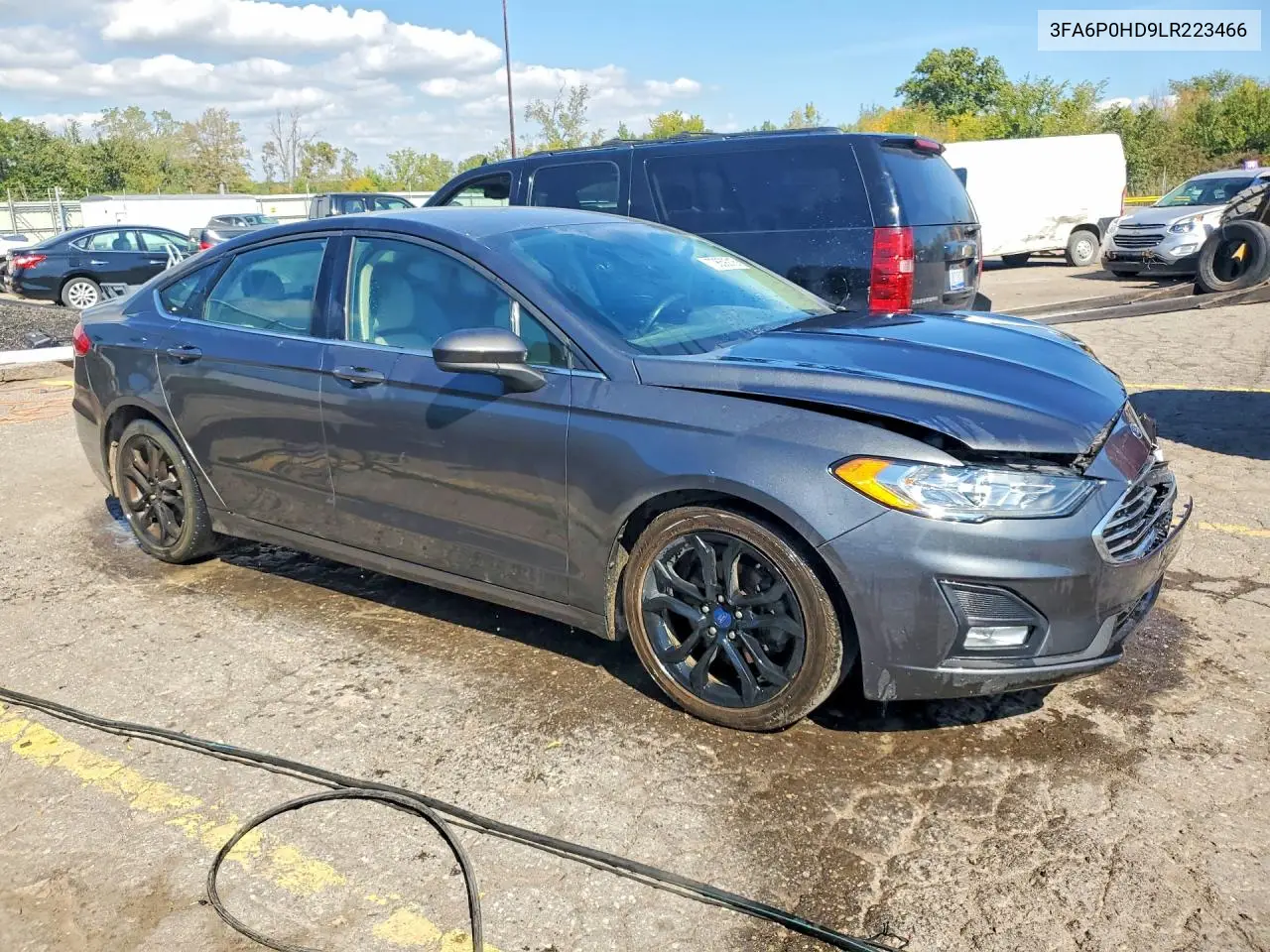 2020 FORD FUSION VIN 3FA6P0HD9LR223466 — фото 4