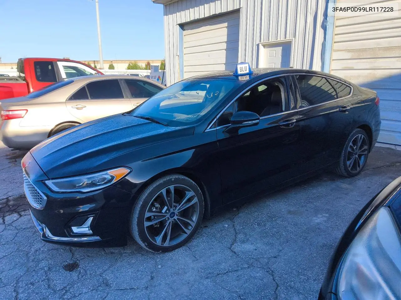 FORD FUSION 2020, VIN 3FA6P0D99LR117228