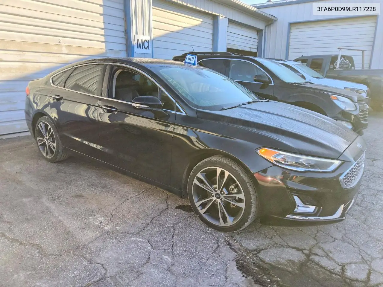 2020 FORD FUSION VIN 3FA6P0D99LR117228 — фото 4