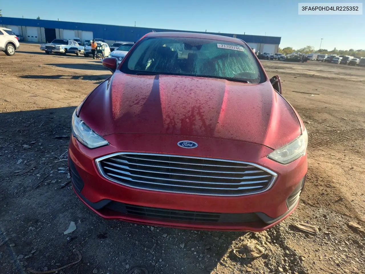 2020 FORD FUSION VIN 3FA6P0HD4LR225352 — фото 5