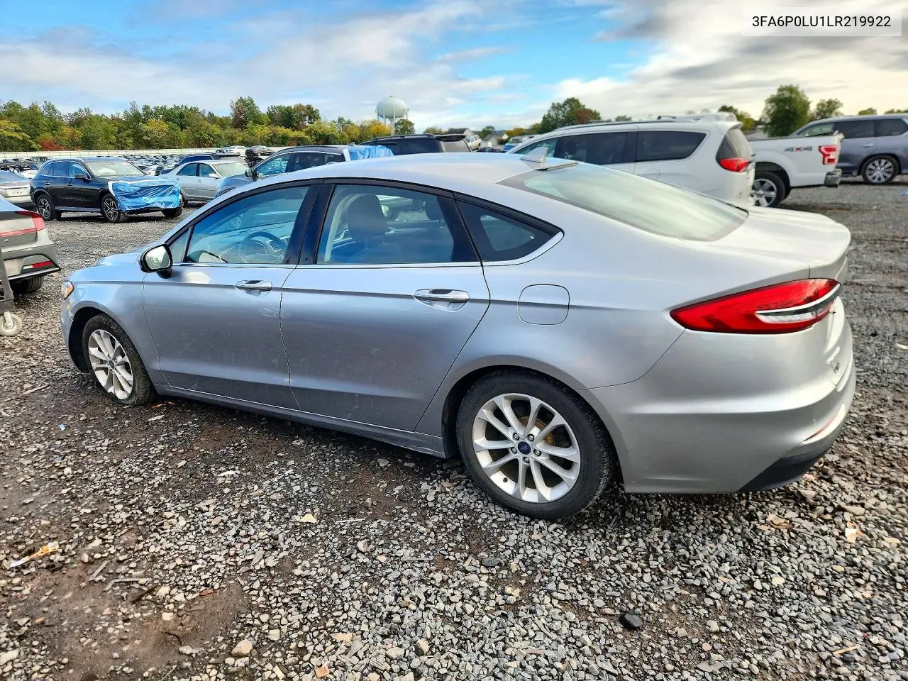 2020 FORD FUSION VIN 3FA6P0LU1LR219922 — фото 2