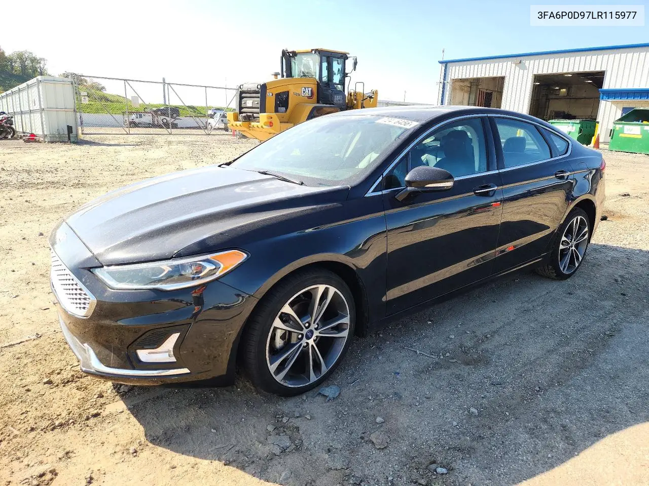 FORD FUSION 2020, VIN 3FA6P0D97LR115977