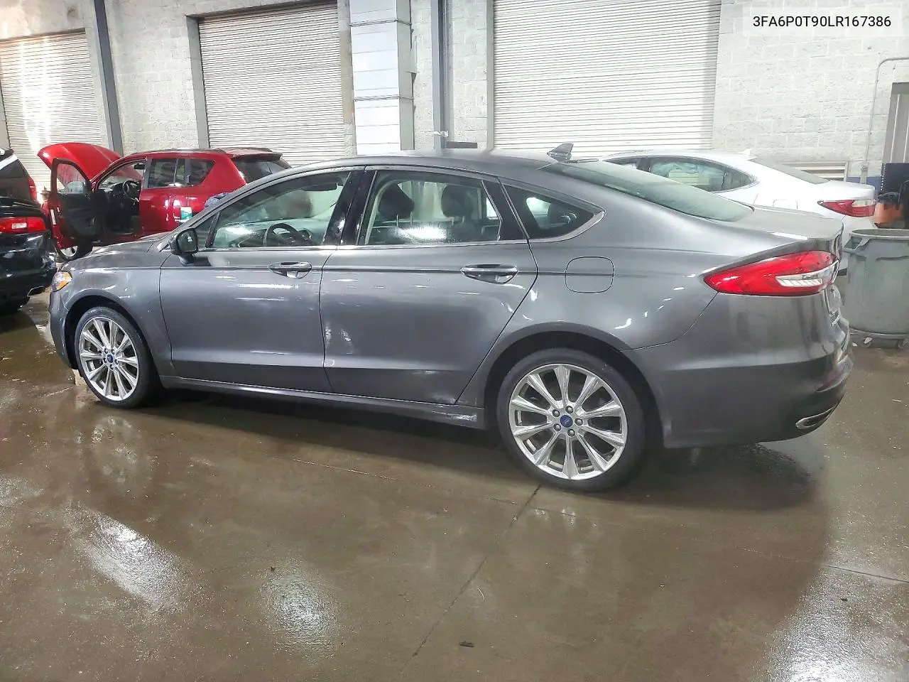 2020 FORD FUSION VIN 3FA6P0T90LR167386 — фото 2