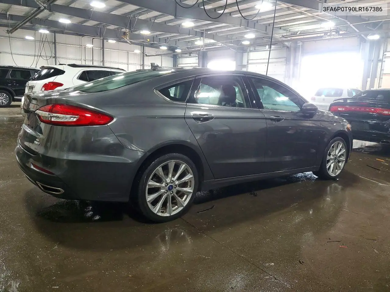 2020 FORD FUSION VIN 3FA6P0T90LR167386 — фото 3