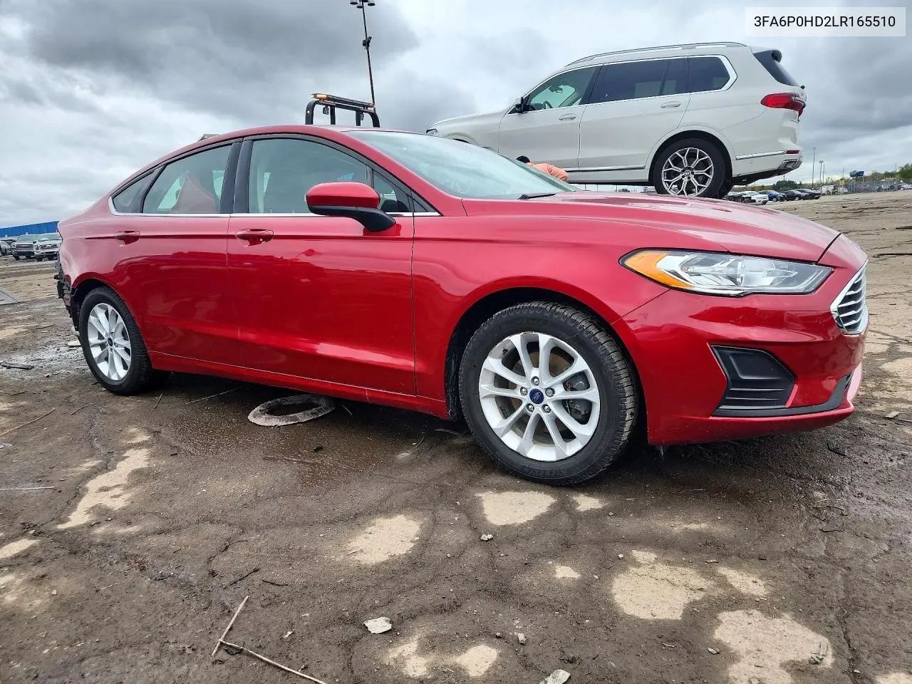2020 FORD FUSION VIN 3FA6P0HD2LR165510 — фото 4
