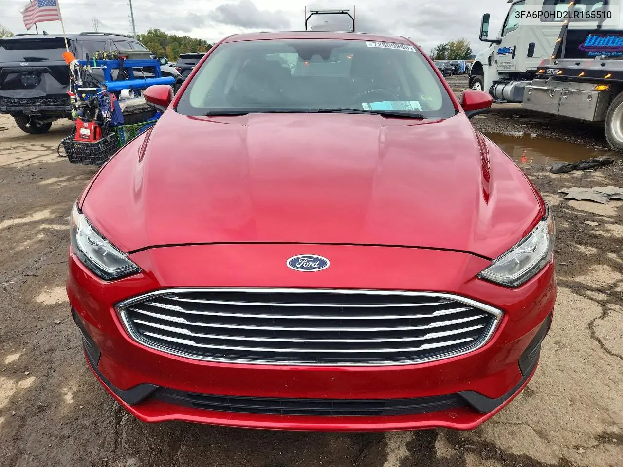 2020 FORD FUSION VIN 3FA6P0HD2LR165510 — фото 5