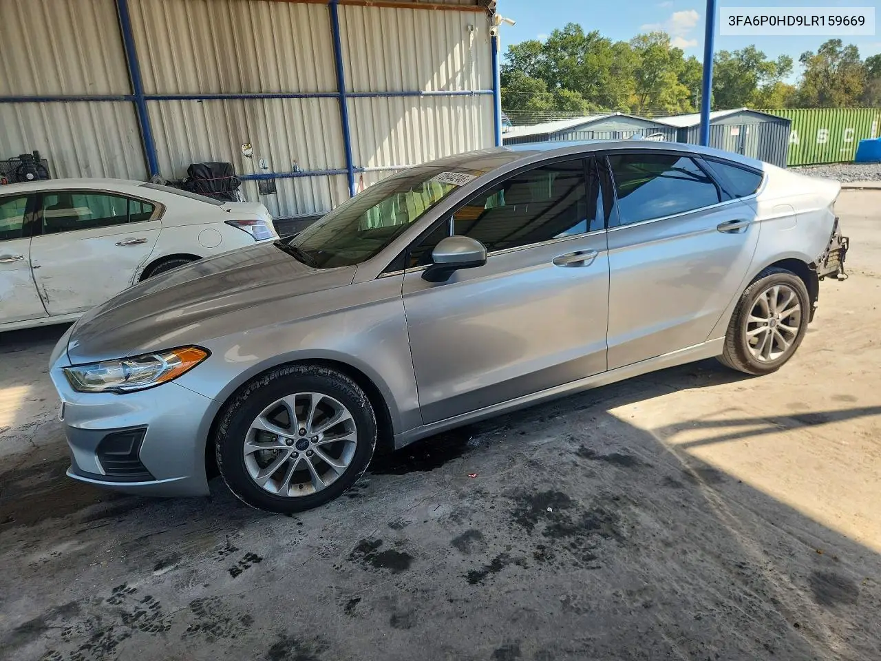FORD FUSION 2020, VIN 3FA6P0HD9LR159669