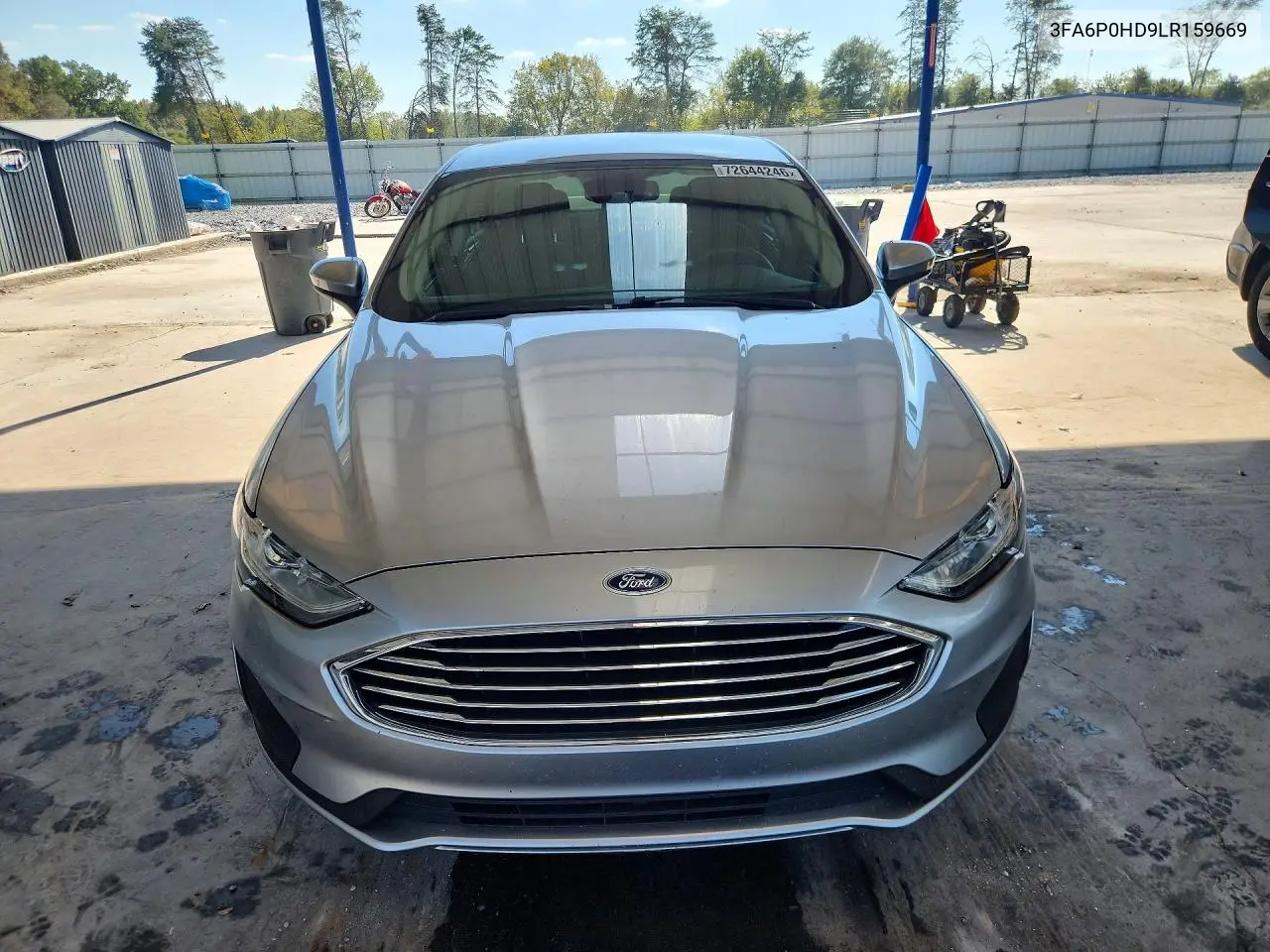 2020 FORD FUSION VIN 3FA6P0HD9LR159669 — фото 5