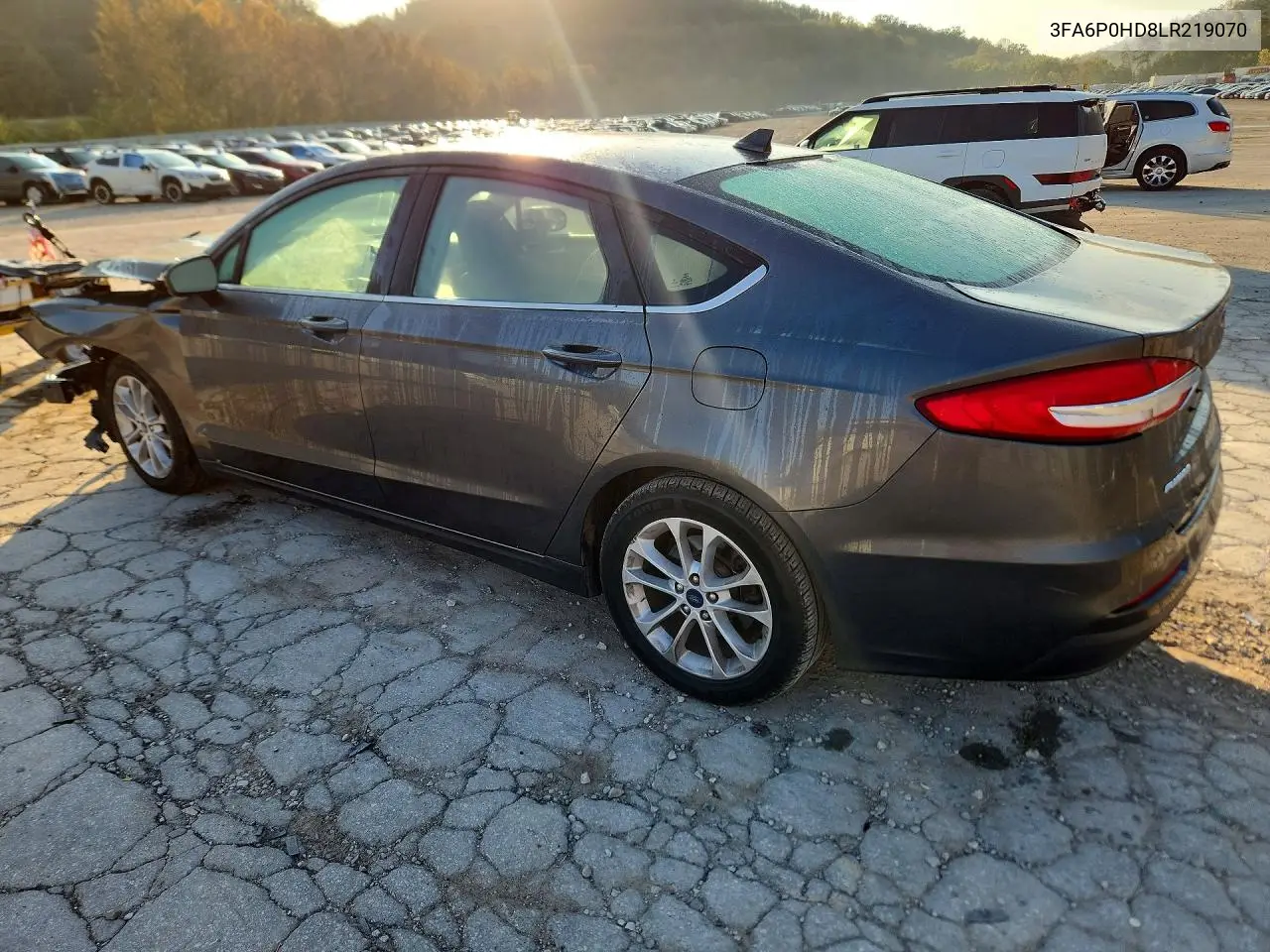 2020 FORD FUSION VIN 3FA6P0HD8LR219070 — фото 2
