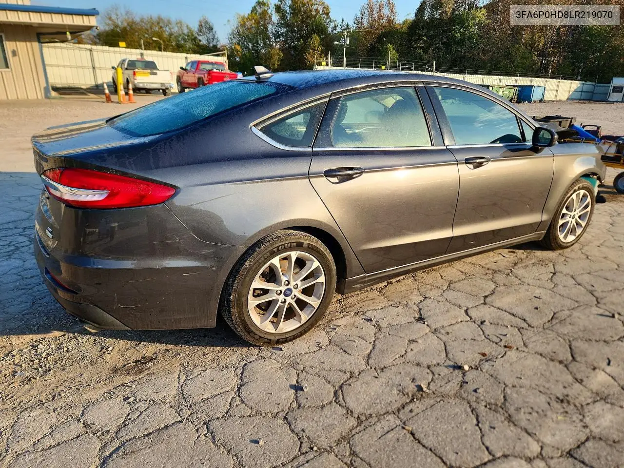 2020 FORD FUSION VIN 3FA6P0HD8LR219070 — фото 3