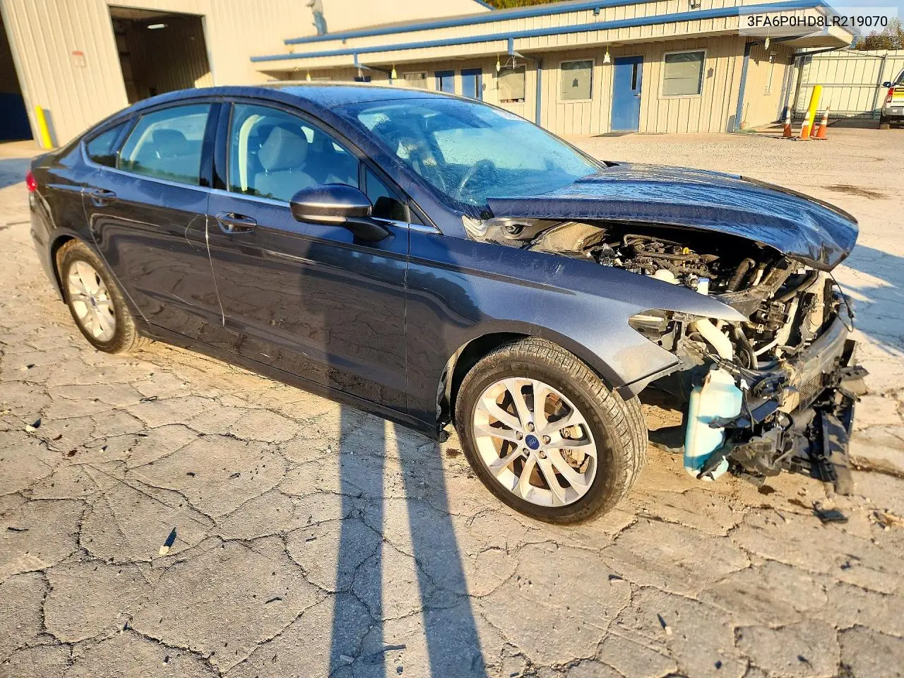 2020 FORD FUSION VIN 3FA6P0HD8LR219070 — фото 4