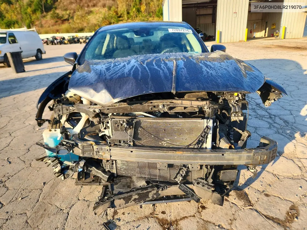 2020 FORD FUSION VIN 3FA6P0HD8LR219070 — фото 5