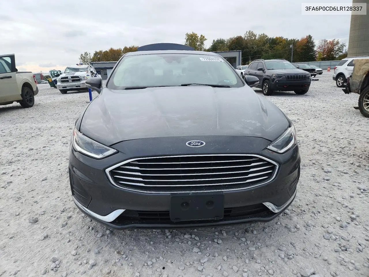 2020 FORD FUSION VIN 3FA6P0CD6LR128337 — фото 5