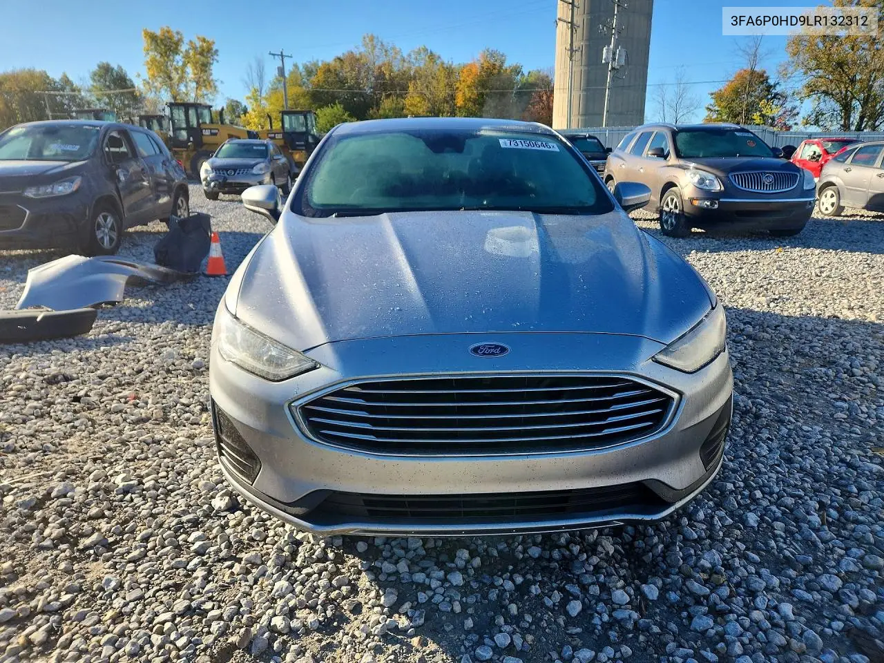 2020 FORD FUSION VIN 3FA6P0HD9LR132312 — фото 5