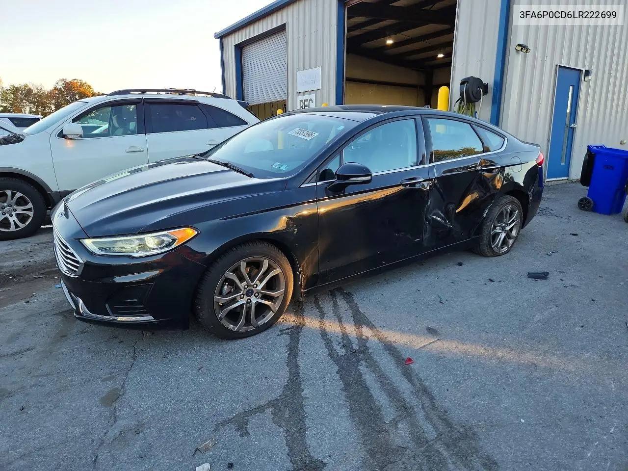 FORD FUSION 2020, VIN 3FA6P0CD6LR222699