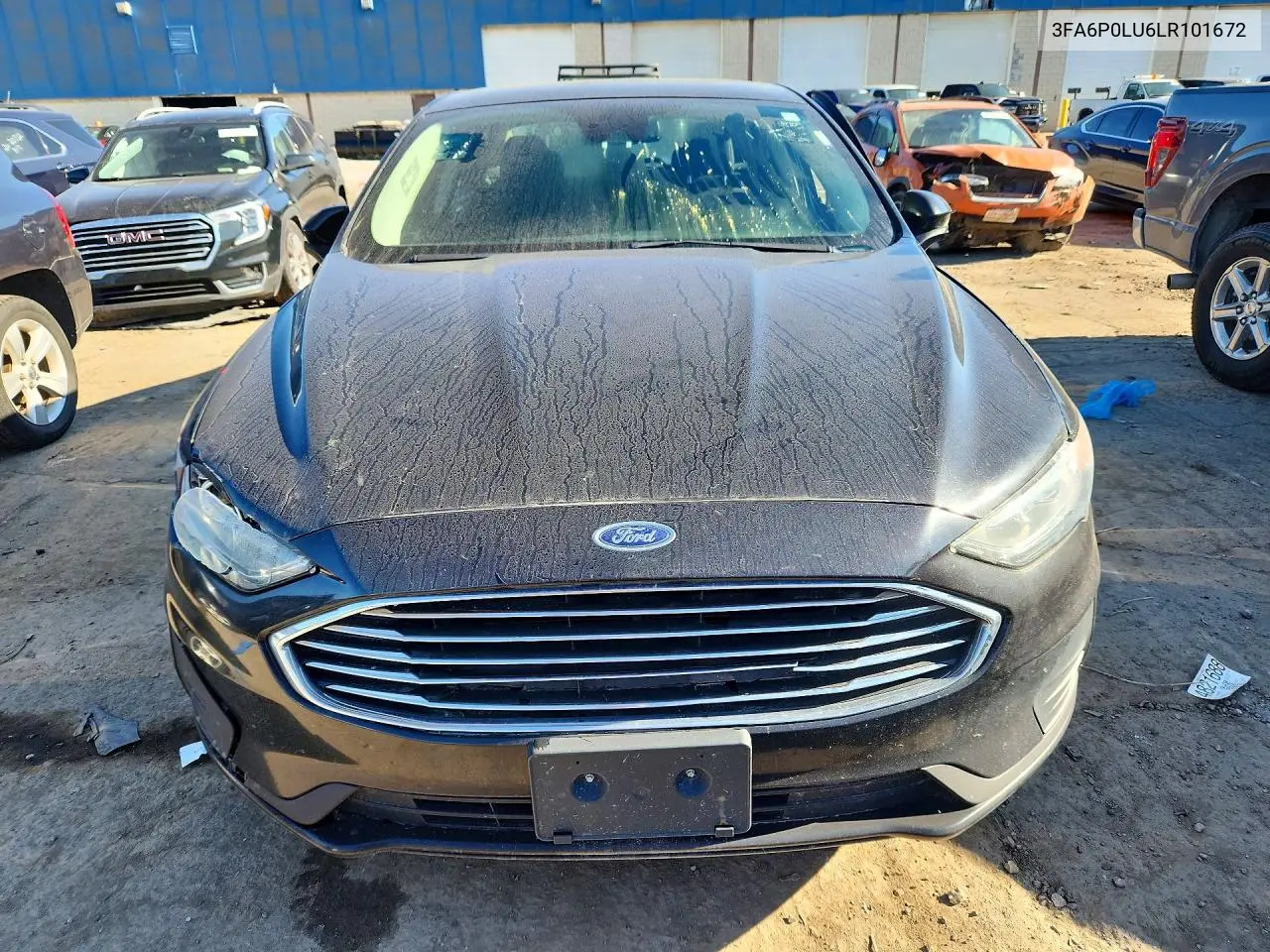 2020 FORD FUSION VIN 3FA6P0LU6LR101672 — фото 5